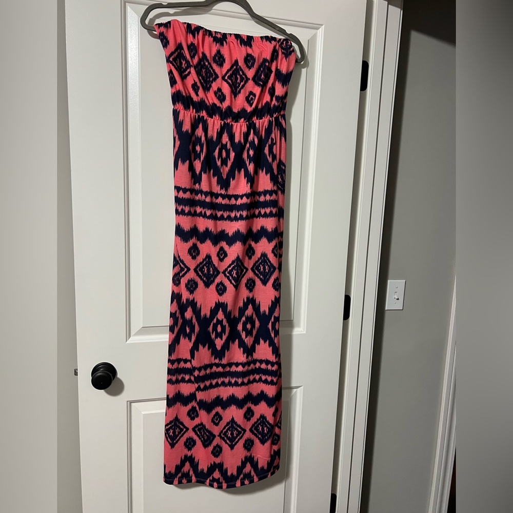 Strapless Maxi Dress